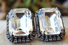 Square Stud Earrings