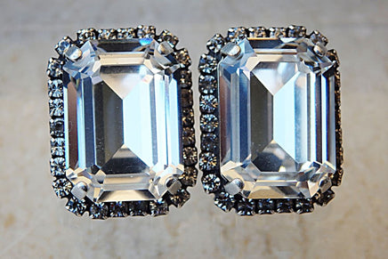 Square Stud Earrings