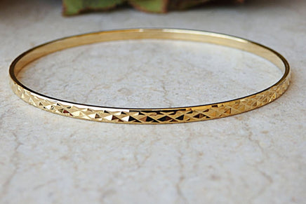 Stacking Bangle. Hammered Bracelet. Stacking Bracelets. Gold Stacking Bangle. Slim Bracelet. Thin Bangles. Bangles Bracelet. Set Of Bangles