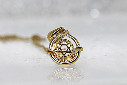 Star Of David Necklace. Gold Filled 14 K Star Of David Pendant. Chanukah Gift Hanukkah Gift. Judaic Jewelry. Bat Mitzvah Jewelry Gift Ideas