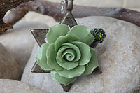 Star Of David Necklace Pendant. Judaica Jewelry. Jewish Necklace. Jewish Jewelry. Star Of David Jewelry