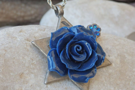 Star Of David Necklace.star Of David Pendant.judaica Jewelry.jewish Necklace.jewish Jewelry.star Of David Jewelry