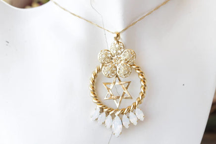 Star Of David Pendant Necklace