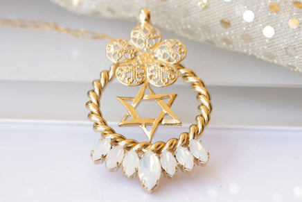 Star Of David Pendant Necklace