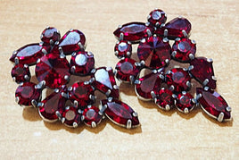 Statement Ruby Earrings