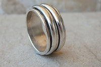 Sterling Silver Spinner Ring