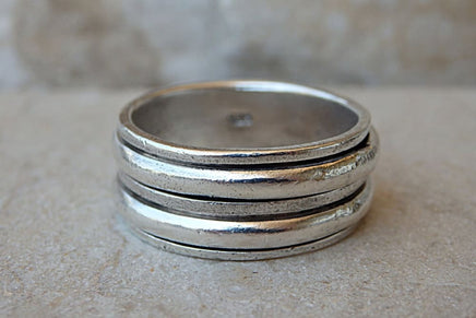 Sterling Silver Spinner Ring