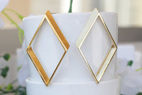 Stud Earrings Gold