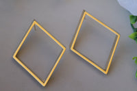 Stud Earrings Gold