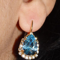 Rebeka Aquamarine Earrings