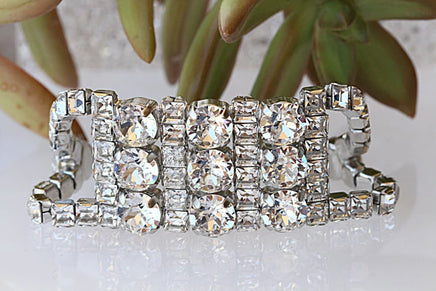 Rebeka Bracelet. Crystal Bracelet