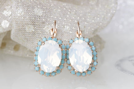 Rebeka White Earrings