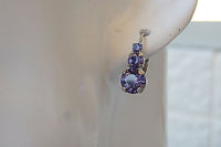 Tanzanite Bridal Earrings