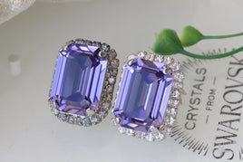 Tanzanite Purple Earrings