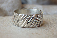 Textured Wedding Ring