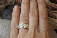 Textured Wedding Ring