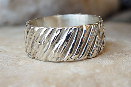 Textured Wedding Ring