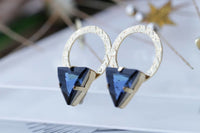 Triangle Hoop Earrings