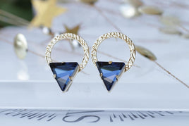 Triangle Hoop Earrings