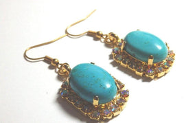 Turquoise Earrings. Rebeka Earring. Turquoise Earrings