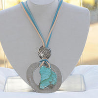 Turquoise Necklace Statement