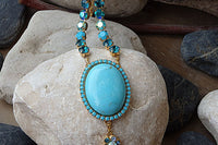 Turquoise Statement Necklace