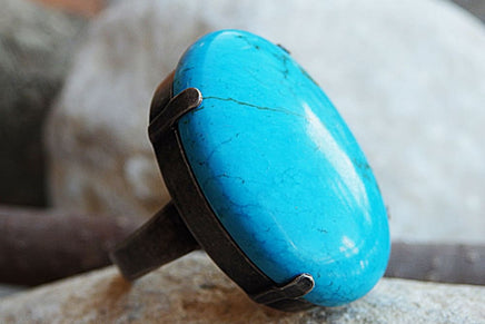 Turquoise Statement Ring