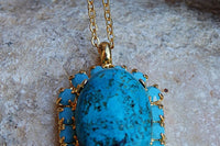 Turquoise Stone Necklace