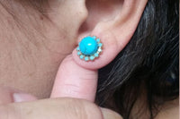 Turquoise Stud Earrings