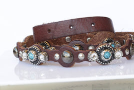 Turquoise Studded Belt