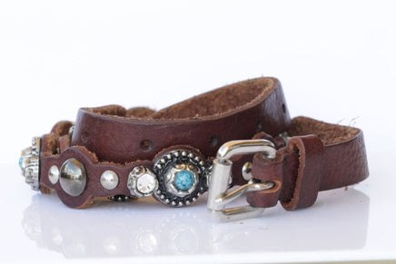 Turquoise Studded Belt