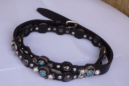 Turquoise Studded Belt