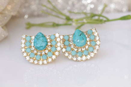 Turquoise Studs