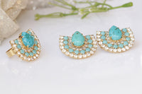 Turquoise Studs