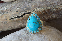 Turquoise Teardrop Ring