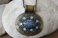 Vintage Style Crystal Rebeka Necklace