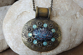 Vintage Style Crystal Rebeka Necklace