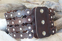 Waist Belt. Corset Belt. Leather Brown Belt. Womens Belt. Women Leather Belt. Waist Slimming Belt. Thick Crystals Belt. Stretch Belt