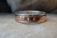 Wedding Spinner Ring. Sterling Silver Band Spinner Ring. Fidget Ring. 925 Sterling Silver Ring. Wedding Silver Ring. Mens Womens Band Ring