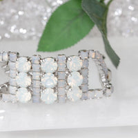 White Bangle Bracelet