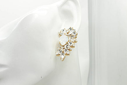 White Opal Earrings