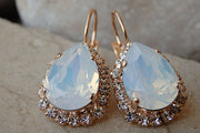 White Opal Rebeka Earrings
