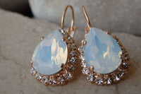 White Opal Rebeka Earrings