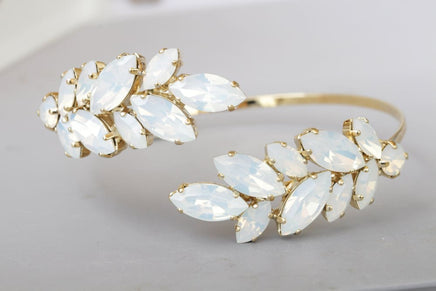 White Wedding Bracelet