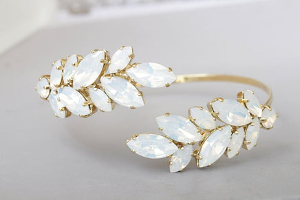 White Wedding Bracelet