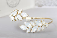 White Wedding Bracelet