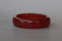 Womens Orange Band Ring