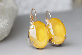 Yellow Earrings