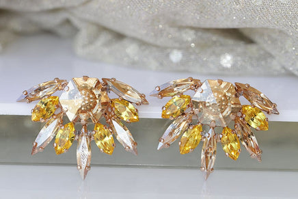 Yellow Gold Earrings