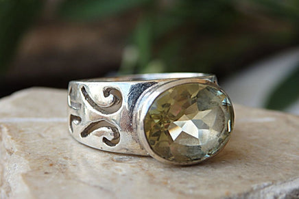 Yellow Stone Ring